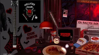 AMBIENCE FOR STRANGER THINGS FANS! ★HELLFIRE CLUB, UPSIDE DOWN, 8BIT MUSIC AND 80'S SYNTHWAVE🔥👹❤️🖤🎸📺