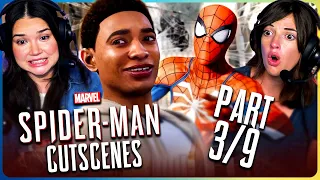 SPIDER-MAN REMASTERED CUTSCENES (Part 3/9) REACTION!