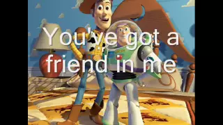 Toy Story - You've got a friend in me - lyrics