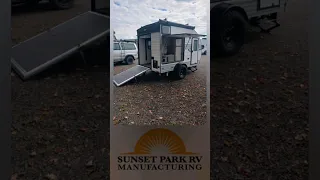 2024 @sunsetparkrv6370 Sunray 139T Micro toy hauler Weighs UNDER 2000 POUNDS