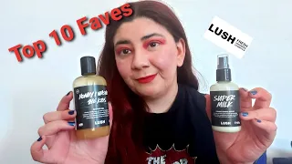 My Top 10 Favourite Lush Products