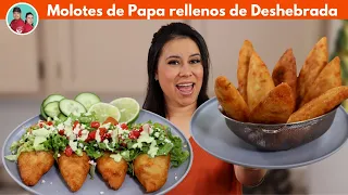 Sera la Unica Receta de MOLOTES Necesitas en tu Vida 😋 *Molotes de masa con papa y queso rellenos *