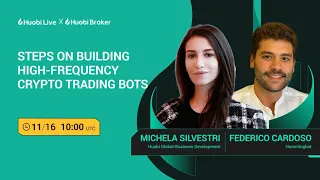 Huobi Live: How to build high frequency trading bots in a few easy steps