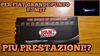 MONTAGGIO FILTRO BMC SU FIAT GRANDE PUNTO 1.3 MJT