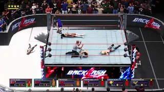 WWE 2K20 - BACKLASH SIMULATION (Triple Threat Tag Match for the Women's Tag Team Titles)