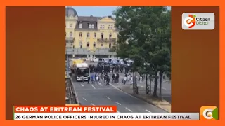 26 German Police Officers injured in chaos at Eritrean Cultural Festival