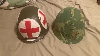 Differences between WW2 and Vietnam era M1 helmets