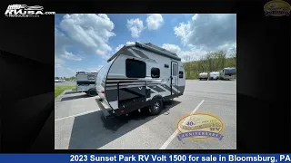 Phenomenal 2023 Sunset Park RV Volt Travel Trailer RV For Sale in Bloomsburg, PA | RVUSA.com