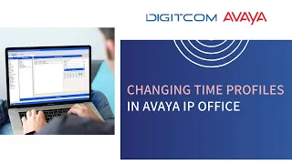 Changing time profiles in Avaya IP Office