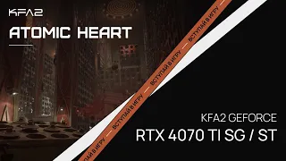 KFA2 GeForce RTX 4070 Ti ST тест в Atomic Heart | 1440p