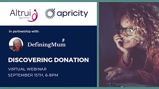 Discovering Donation Webinar