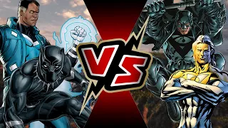 Black Panther and Blue Marvel VS Midnighter and Apollo | BATTLE ARENA