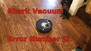 Shark IQ Robot Vacuum Repair! Error Number 2! How to fix your Shark Robot Vacuum! Roller Brush Issue