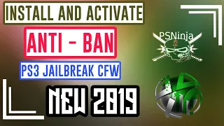 HOW TO INSTALL AND ACTIVATE ANTIBAN FOR MOD MENU PS3 JAILBREAK 2019