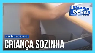 Caminhoneiro encontra menino de 3 anos andando sozinho em rodovia no interior do PR