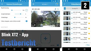 Blink XT2 im Test - Kompakte preiswerte Überwachungskamera mit Akkus (2) - Die App