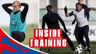 England Hard at Work in First Session of 2018 | Inside Training