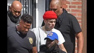 6ix9ine Security Guard reportedly shot moments after leaving court to celebrate his victory.