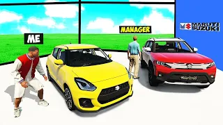 GTA5 Tamil Stealing MARUTI SUZUKI CARs From The DEALERSHIP In GTA 5 | Tamil Gameplay |