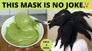 SHOCKED😳 No Hair Growth Mask can BEAT This RICH Mask. Just Once A Week & Your Hair Will Grow Crazy.
