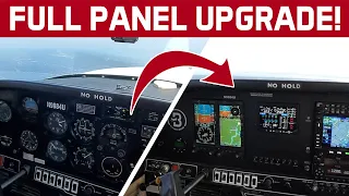 A WHOLE new plane! Full-glass panel: Part 1