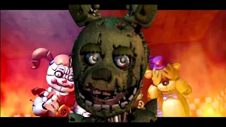 All fnaf characters sing afton family part 3