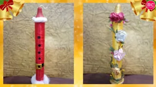 Candle Decoration Ideas || Christmas Decoration || DIY || Best Crafts