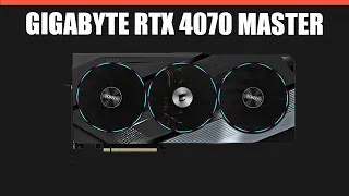 Видеокарта GIGABYTE RTX 4070 MASTER