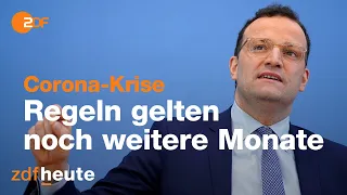 Jens Spahn: Kontaktverbot noch über Monate