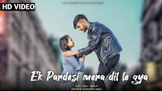 Ek Pardesi Mera Dil Le Gaya |(Remix) Hot Video | Cute Love Story | Ravi & Beauty | Dhanbad Gangster
