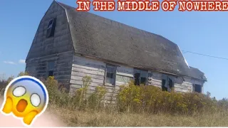 We Found A Creepy Abandoned Farm House In The Middle Of Nowhere!