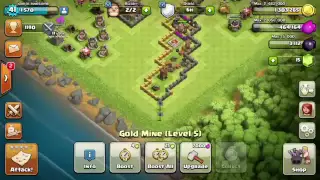 COC TROLL BASE (clash of clans) 30 trophies helping so much so cool must see. New 2016 first ever!!!