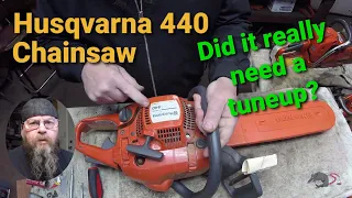 Husqvarna 440 Chainsaw Tune up-er no?