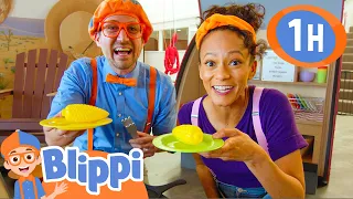 Blippi and Meekah Play at the Southern California Children's Museum! | 1 HOUR OF BLIPPI TOYS!