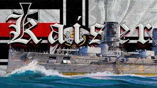 SMS KAISER во флоте War Thunder!