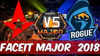 Astralis vs Rogue - Inferno - FACEIT Major london 2018 - Challenger Stage - csgo highlights