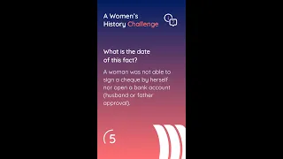 A Women's History Challenge