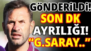 GALATASARAY'DA ŞOK AYRILIK! GÖNDERİLDİ!!!