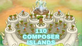 Top 110 composer islands in my singing monsters! [read description]