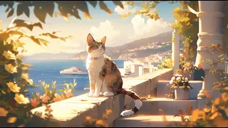 Autumn Breeze & Kitten 🍂🐱 Enjoy/Healing/Chill [ Chill Lofi - Lofi Music]