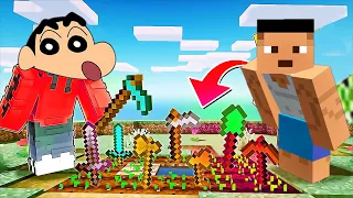 SHINCHAN Made An ULTIMATE MODERN WATER FARM In Minecraft