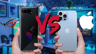 ASUS ROG PHONE 5 ULTMATE vs IPHONE 13 PRO MAX