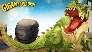 A stone hurts Giganto | Dinosaurs Cartoons | Gigantosaurus Multilingual