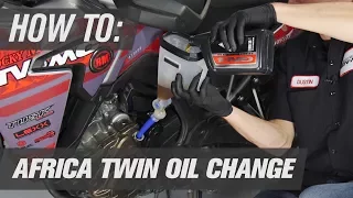 How To Change the Oil on a Honda Africa Twin