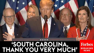 BREAKING NEWS: Trump Delivers Remarks After Defeating Nikki Haley In South Carolina GOP Primary