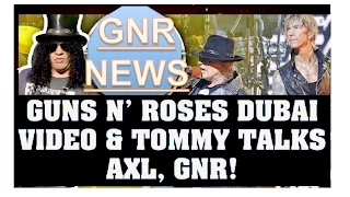 Guns N' Roses News: Tommy Stinson Talks Axl Rose, GNR, More GNR Dubai Photos & Video!