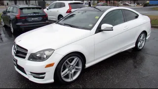 *SOLD* 2015 Mercedes-Benz C350 Coupe Sport 4Matic Walkaround, Start up, Tour and Overview