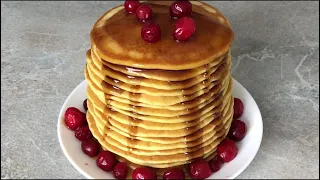 Оладьи  без глютена без молока Панкейки без глютена  Glutenfreie Pancakes