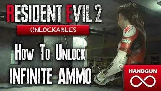 How To Unlock Infinite Ammo Handgun In Resident Evil 2 Remake | S Ranking Starting Guide