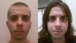 2 YEARS OF HAIR GROWTH (DAILY SELFIE TIMELAPSE)